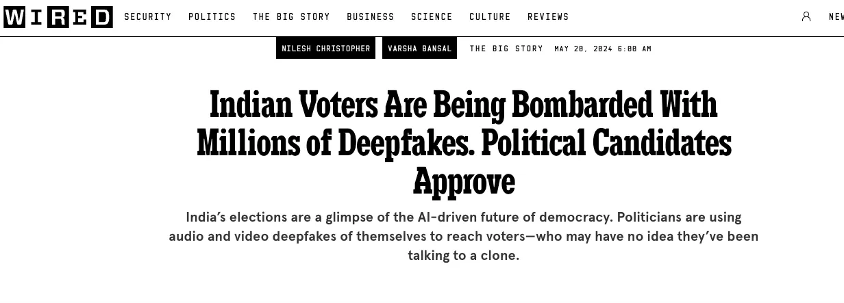 Eleitores indianos durante votação