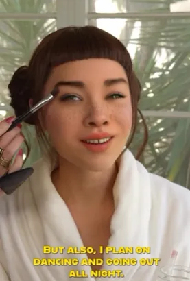 image_tooltip Lil Miquela: personagem fictícia se 'arrumando para o Oscar'